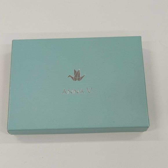 NIB Anna V. LOTUS Paper Necklace, Sterling Silver, Anniversary Pendant, … - Picture 4 of 4